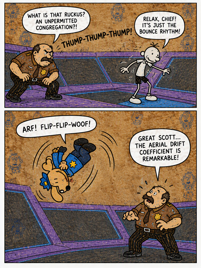 No Crime Day at the Trampoline Park (page 2 of 4)