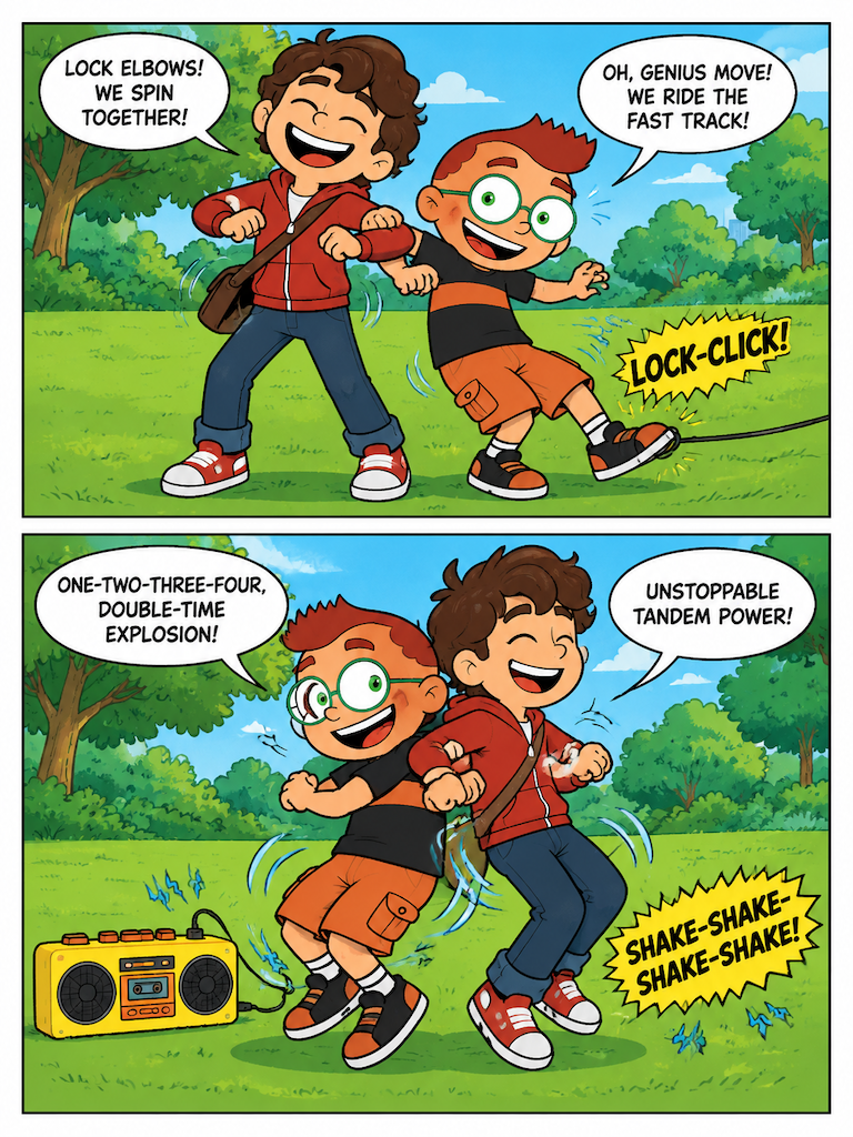 Leo and Xavier's Double-Time Groove (page 3 of 4)