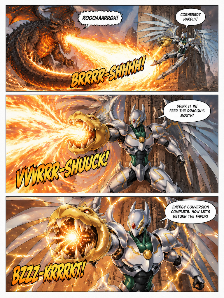Radiant Flare vs The Molten Drake (page 2 of 4)
