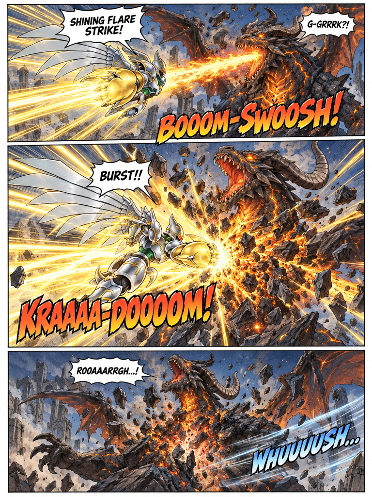 Radiant Flare vs The Molten Drake (page 3 of 4)