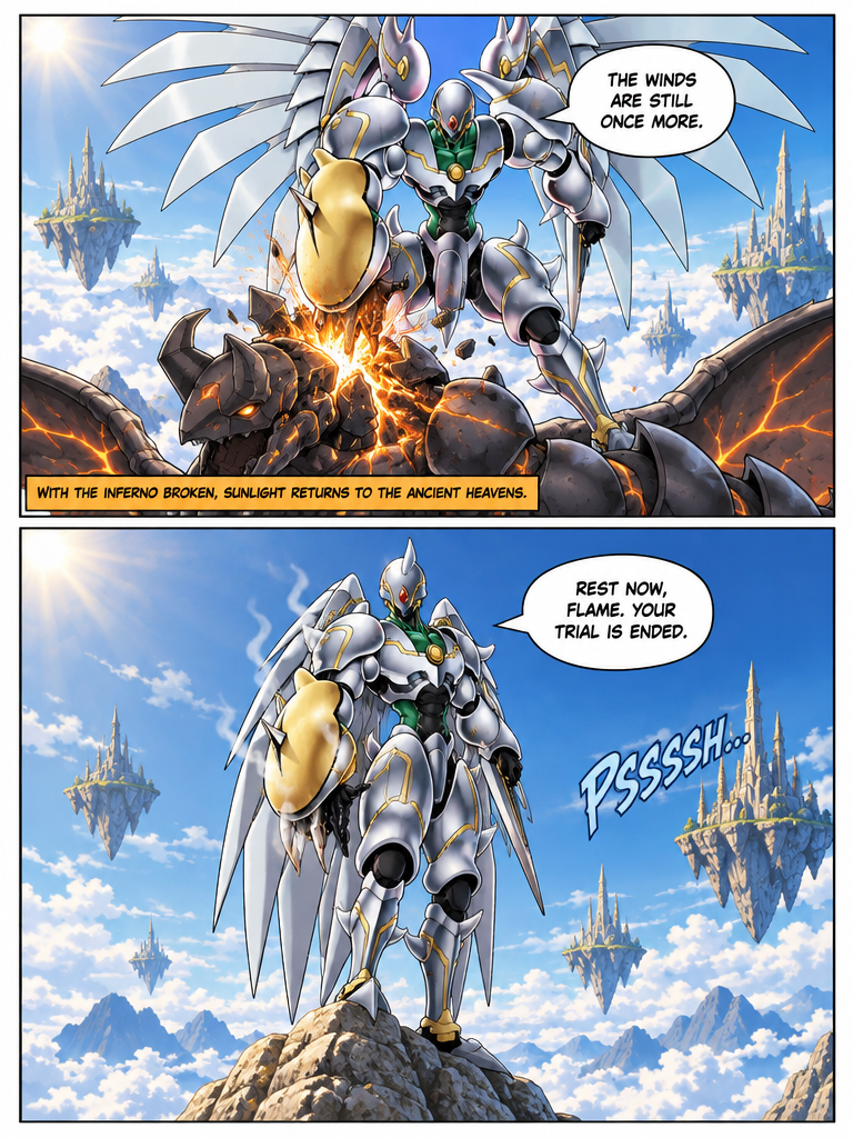 Radiant Flare vs The Molten Drake (page 4 of 4)