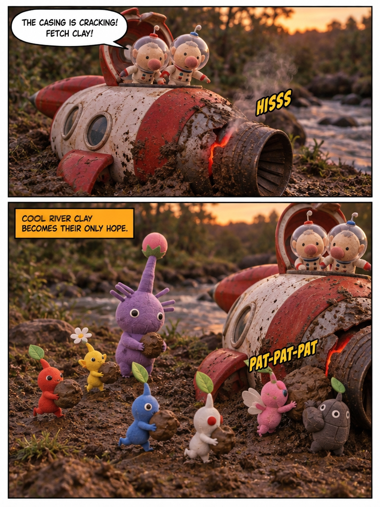 Emergency Touchdown on the Muddy Riverbed (page 2 of 4)