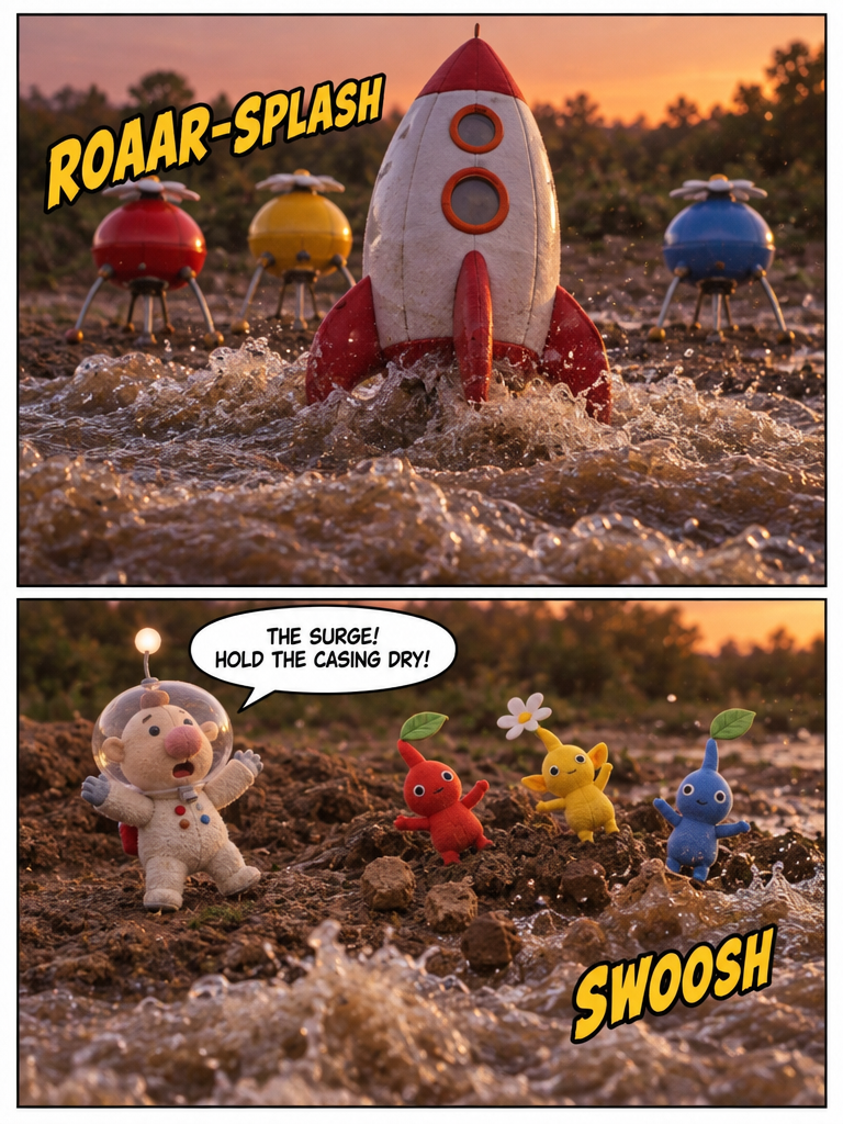 Emergency Touchdown on the Muddy Riverbed (page 3 of 4)