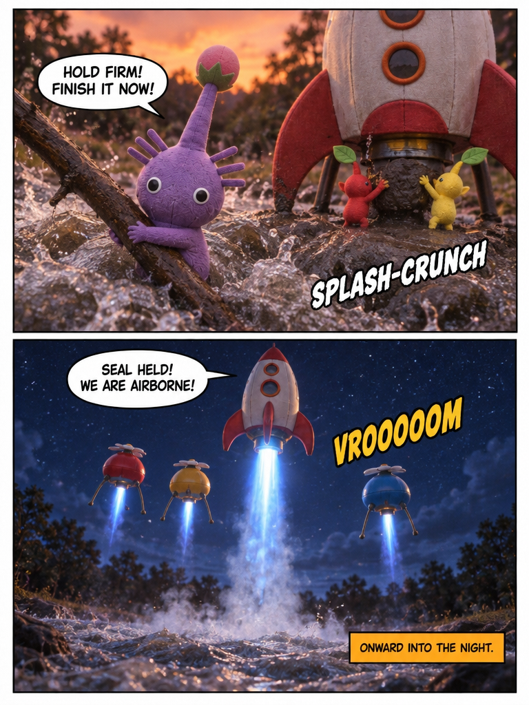 Emergency Touchdown on the Muddy Riverbed (page 4 of 4)