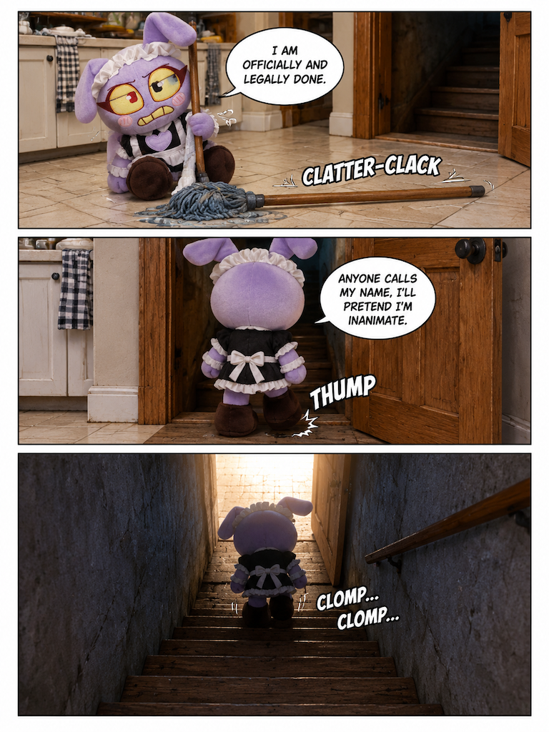 Maid Jax's Exhausting Shift (page 3 of 4)
