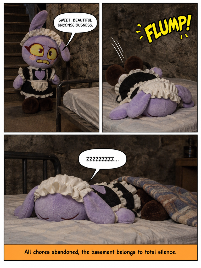 Maid Jax's Exhausting Shift (page 4 of 4)