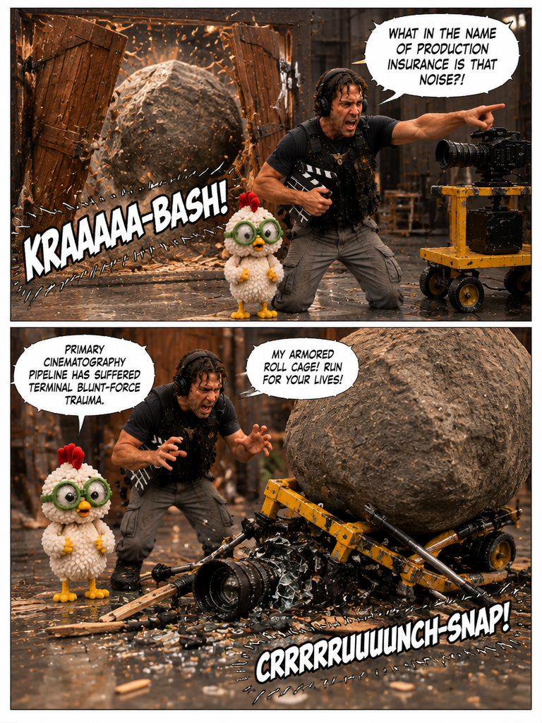 Scene 4 - Take 7: The Boulder Debacle (page 2 of 4)