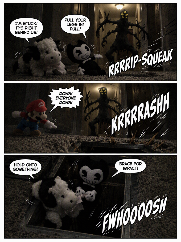 Descent to the Basement (part three of don’t run) (page 3 of 4)