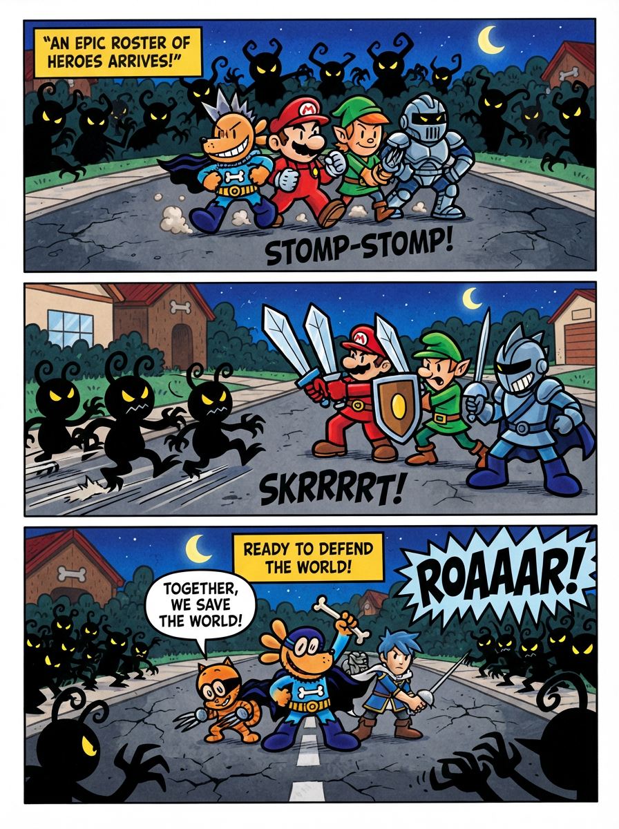 The Ultimate Hero Gathering (page 4 of 4)