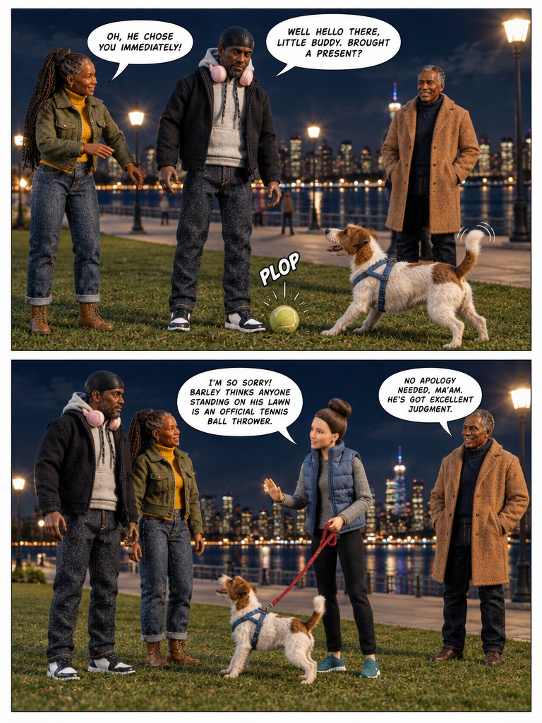 Evening Walk in the Park (page 2 of 4)