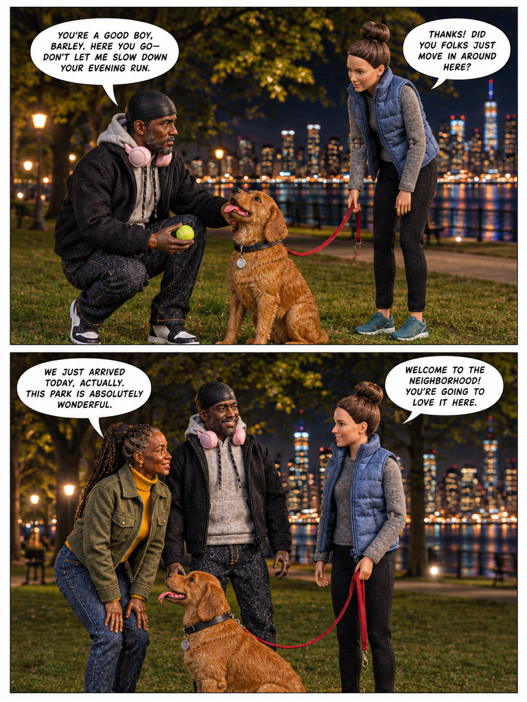 Evening Walk in the Park (page 3 of 4)