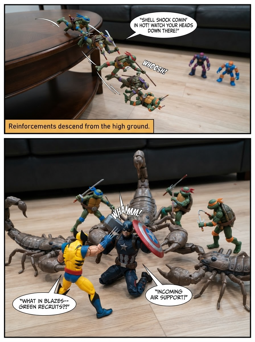 Reinforcements Under the Coffee Table (page 2 of 4)