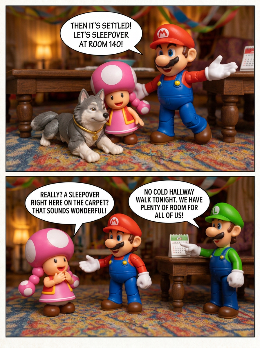 Slumber Party in Room 140 (page 2 of 4)