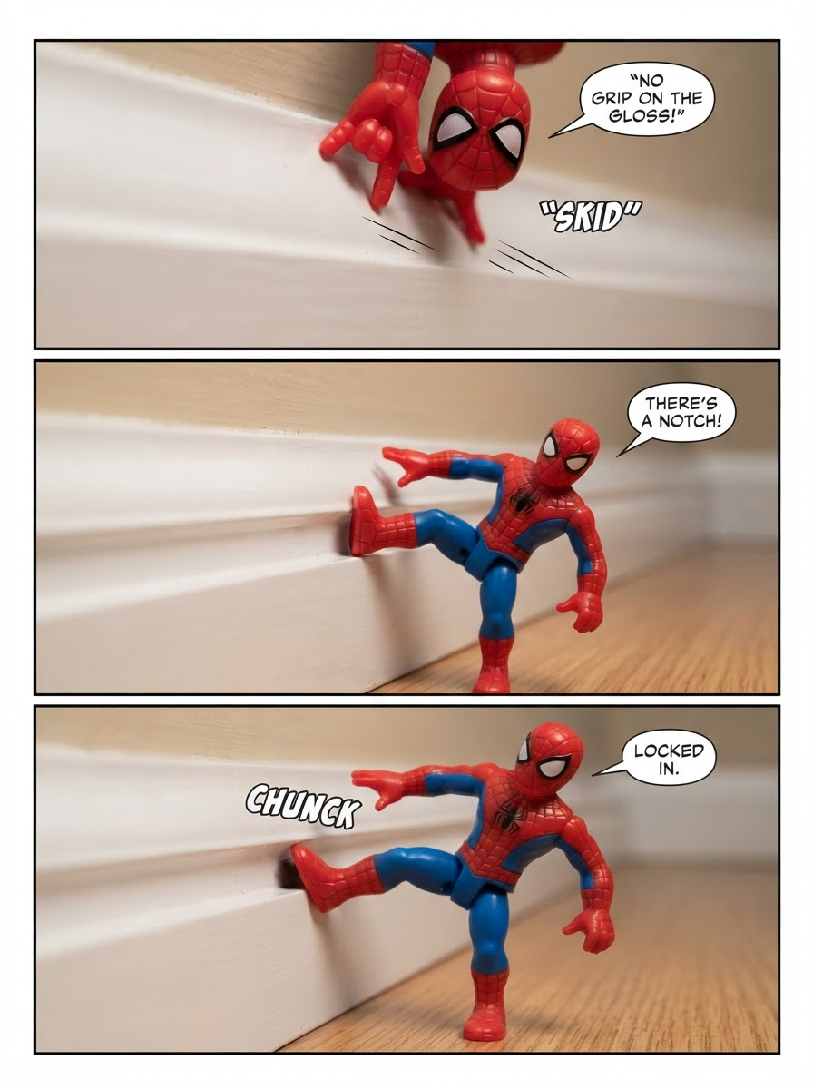 Scaling the Baseboard Ridge (page 3 of 4)