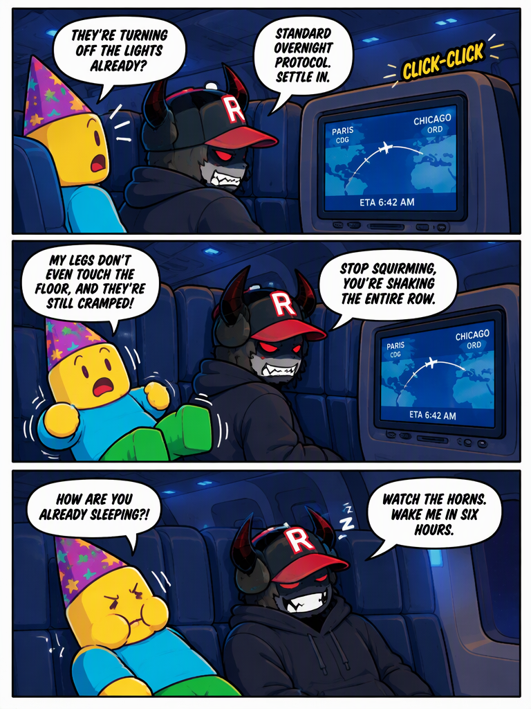 A 7 Hour Flight Back To Paris (page 2 of 4)
