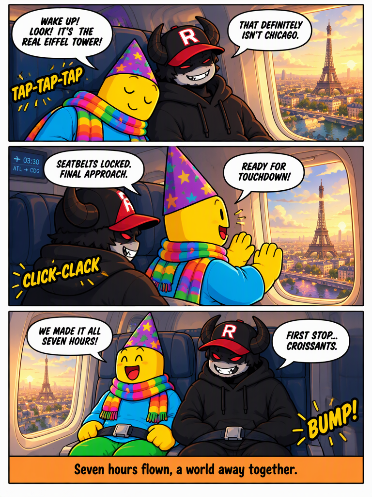 A 7 Hour Flight Back To Paris (page 4 of 4)