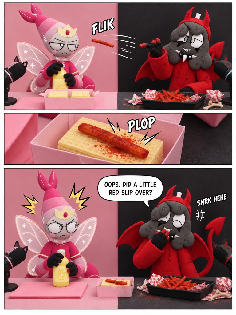 Match-Color Mukbang Duel (page 3 of 4)