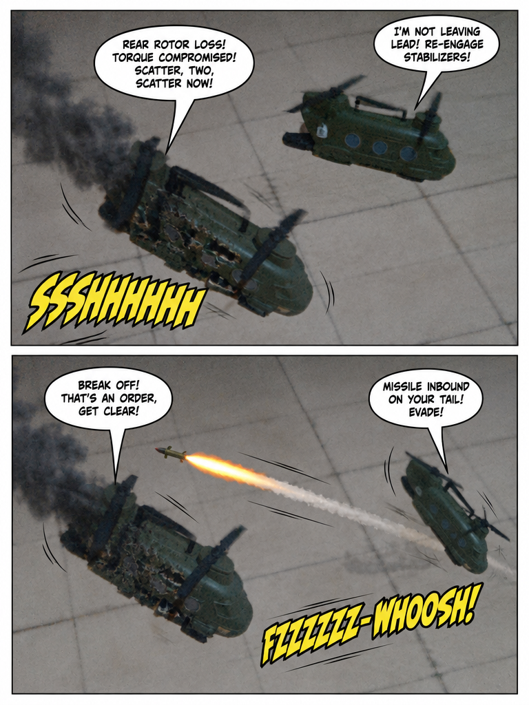 Flight from the LZ (page 2 of 4)