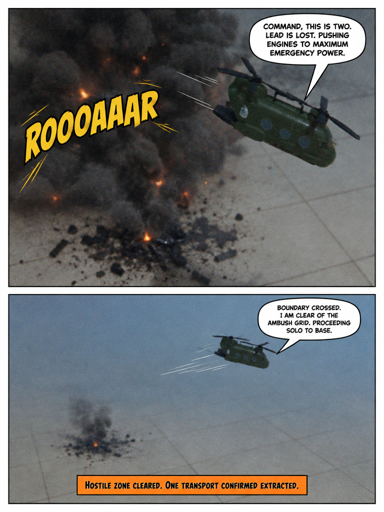 Flight from the LZ (page 4 of 4)