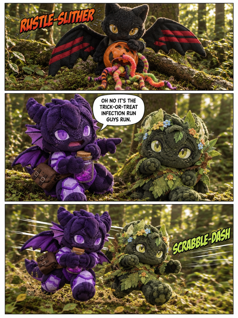 Flight from the Trick-or-Treat Infection (page 2 of 4)