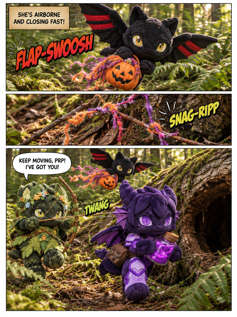 Flight from the Trick-or-Treat Infection (page 3 of 4)
