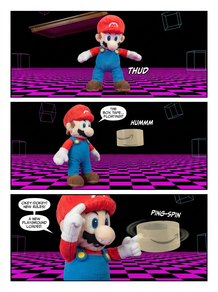 Through the Broken Grid - Mario and the Glitched World (page 4 of 4)