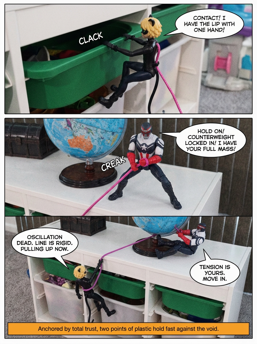 Descent to the Green Ledge (page 3 of 4)