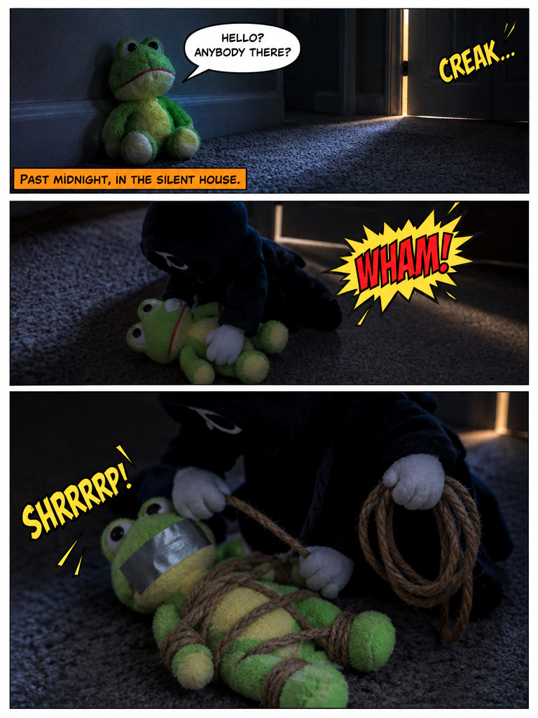 Murder in the Basement part 2: The Frog's Alibi (page 2 of 4)