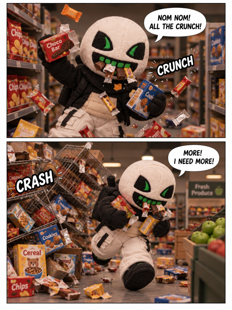 Midnight Feast at the Supermarket (page 2 of 4)