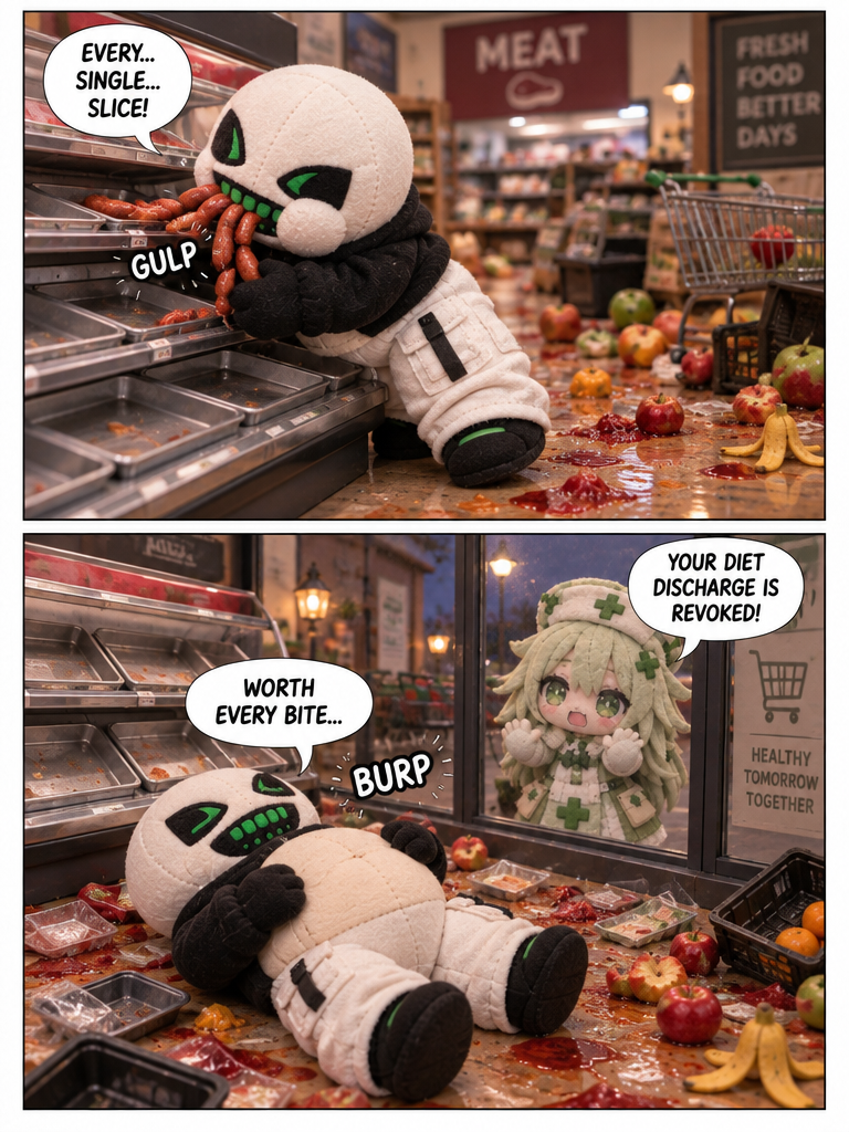 Midnight Feast at the Supermarket (page 4 of 4)