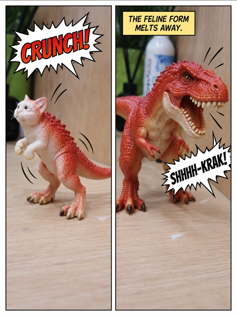 The Spitting Rex and the Red Hatchling (page 3 of 4)