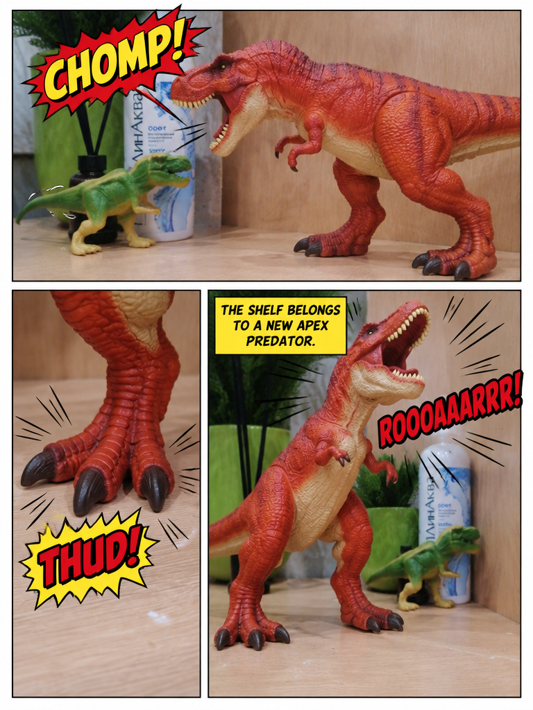 The Spitting Rex and the Red Hatchling (page 4 of 4)