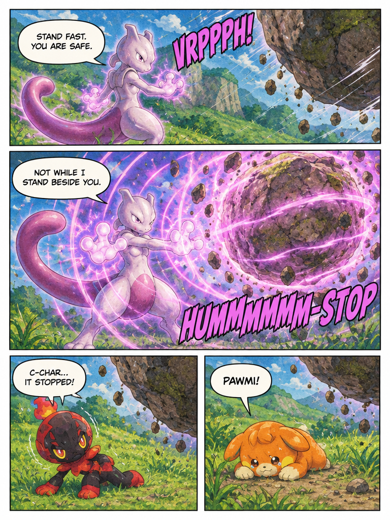 Mewtwo and the Meadow Gathering (page 3 of 4)