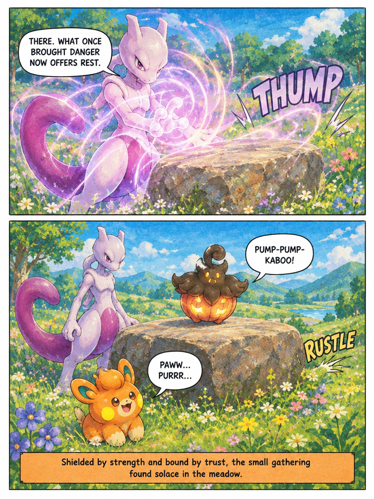 Mewtwo and the Meadow Gathering (page 4 of 4)