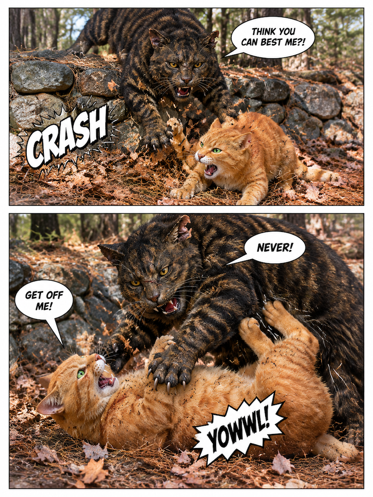 Book 1: Warriors battles (page 2 of 4)
