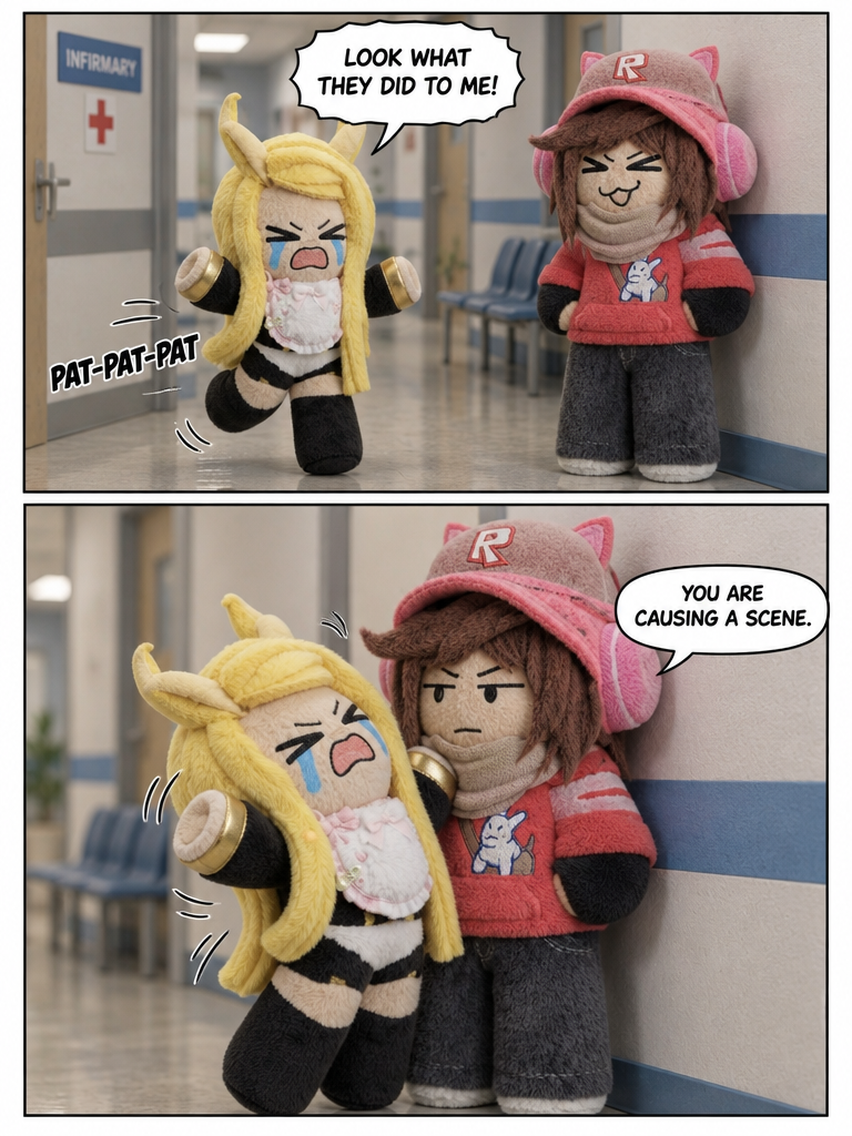 A Dramatic Exit from the Nurse's Office (page 2 of 4)