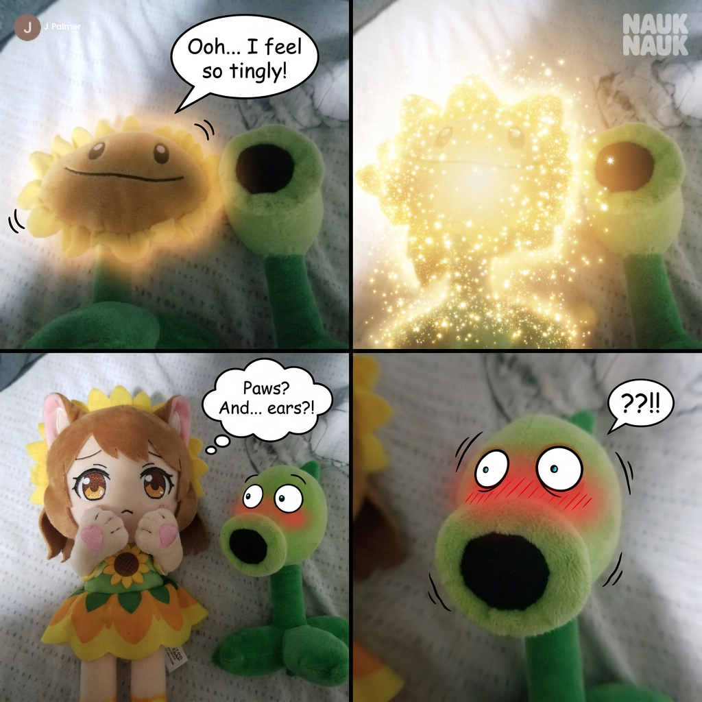 My Sunflower Changed Suddenly