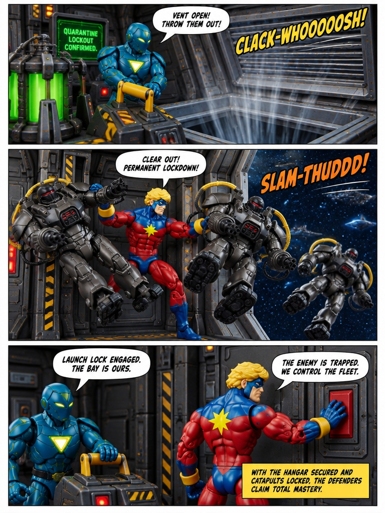 Captain Marvel  - Breach of the Flagship Deck - Comic Story ; part 14 (page 4 of 4)