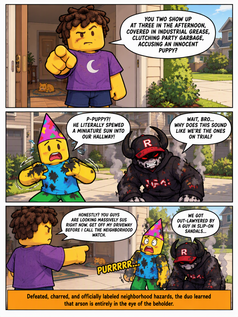 Trail of Fire and Finger Pointing (page 4 of 4)