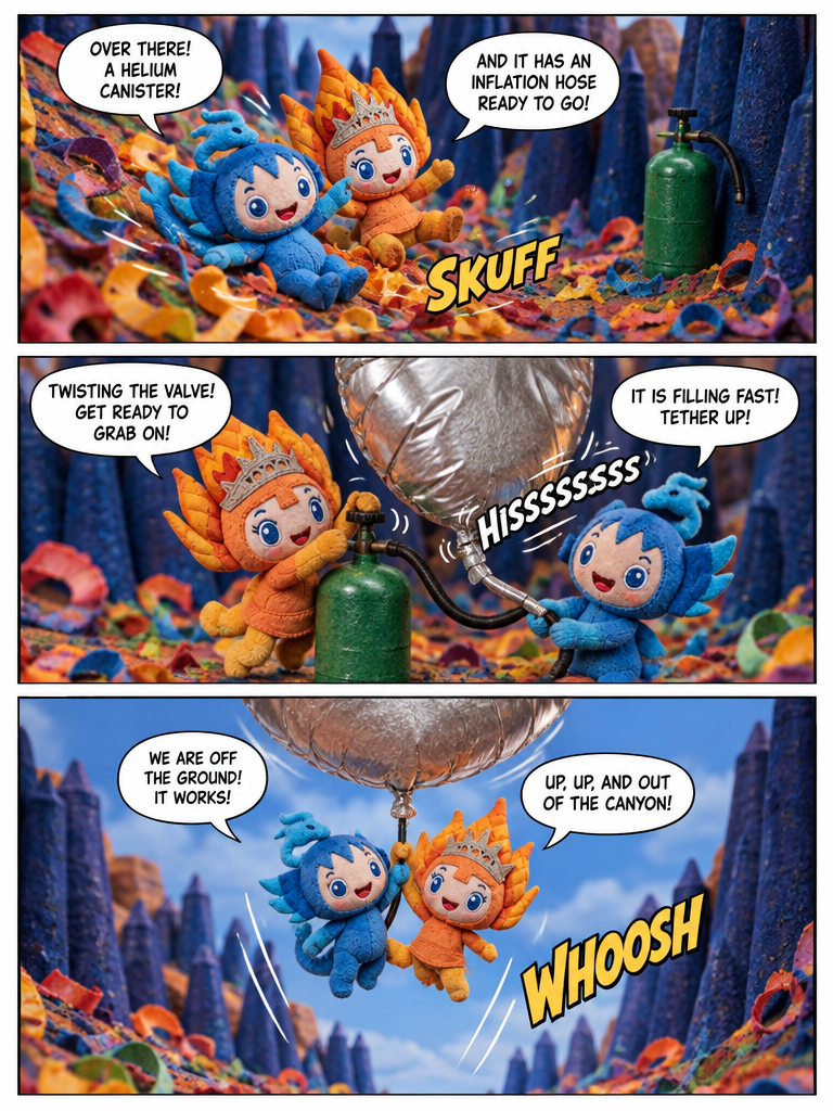 Out of the Cardboard Blaze (page 3 of 4)