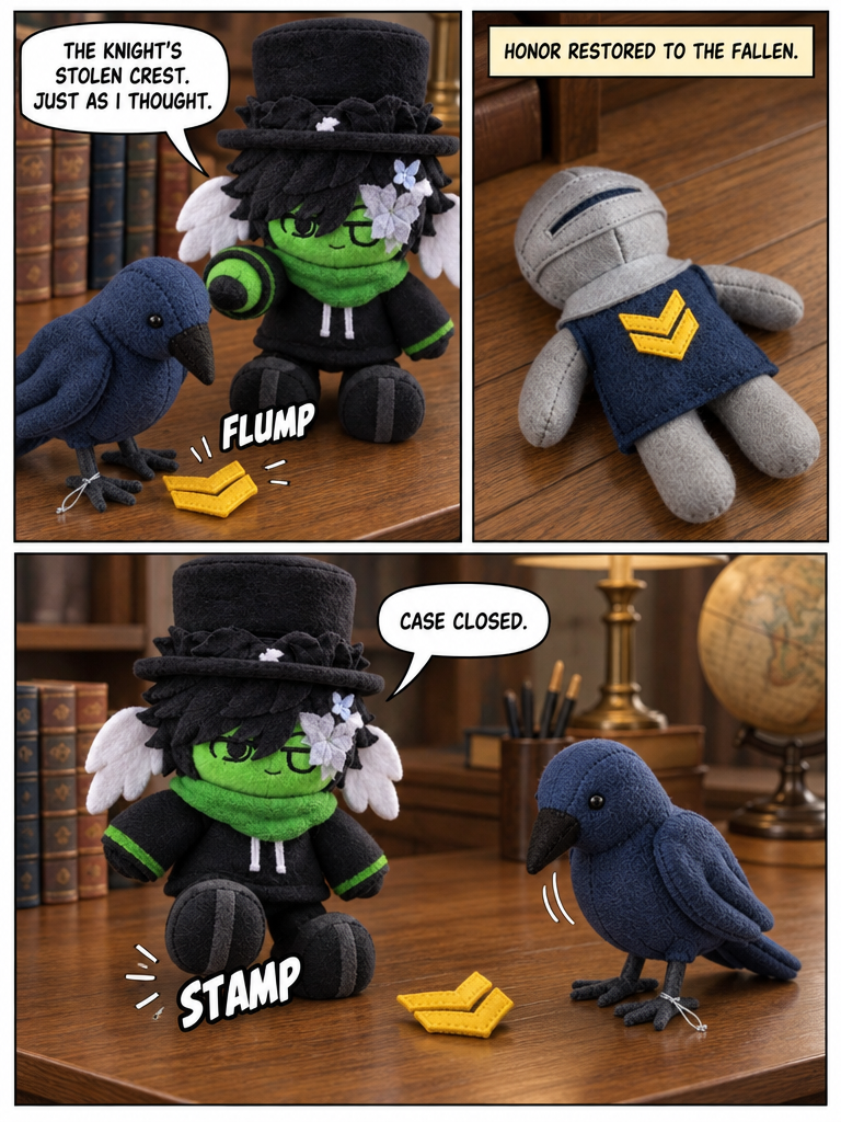 The Felt Detective and the Fallen Knight (page 4 of 4)