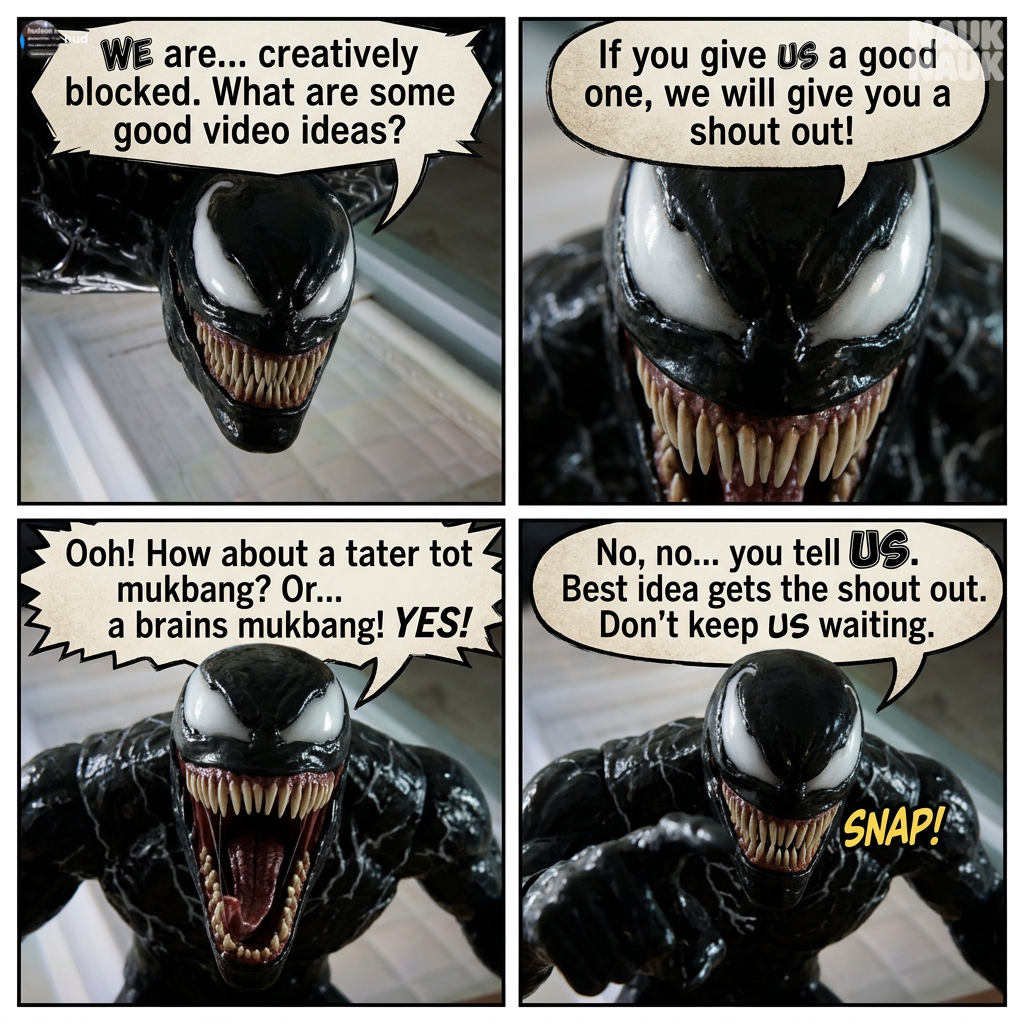 Venom needs video ideas