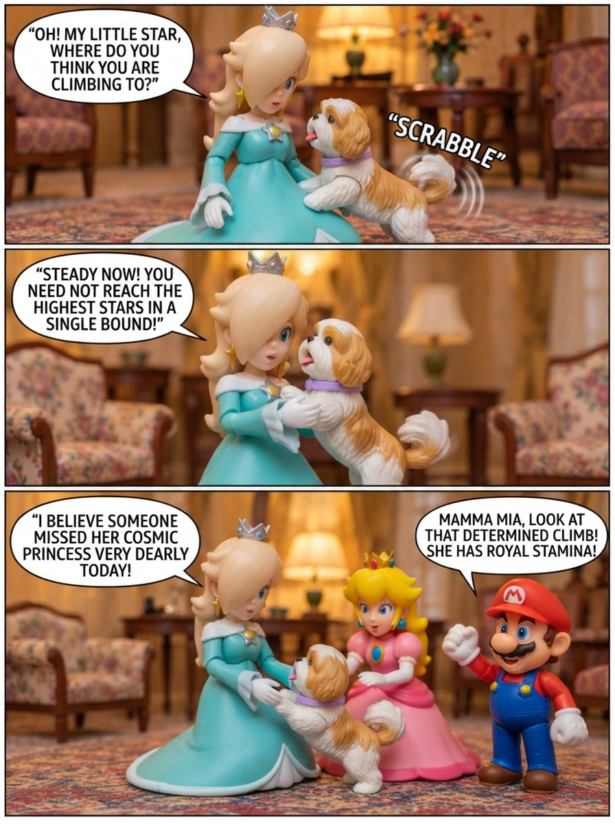 A Celestial Giggle: Rosalina and the Shih Tzu (page 2 of 4)