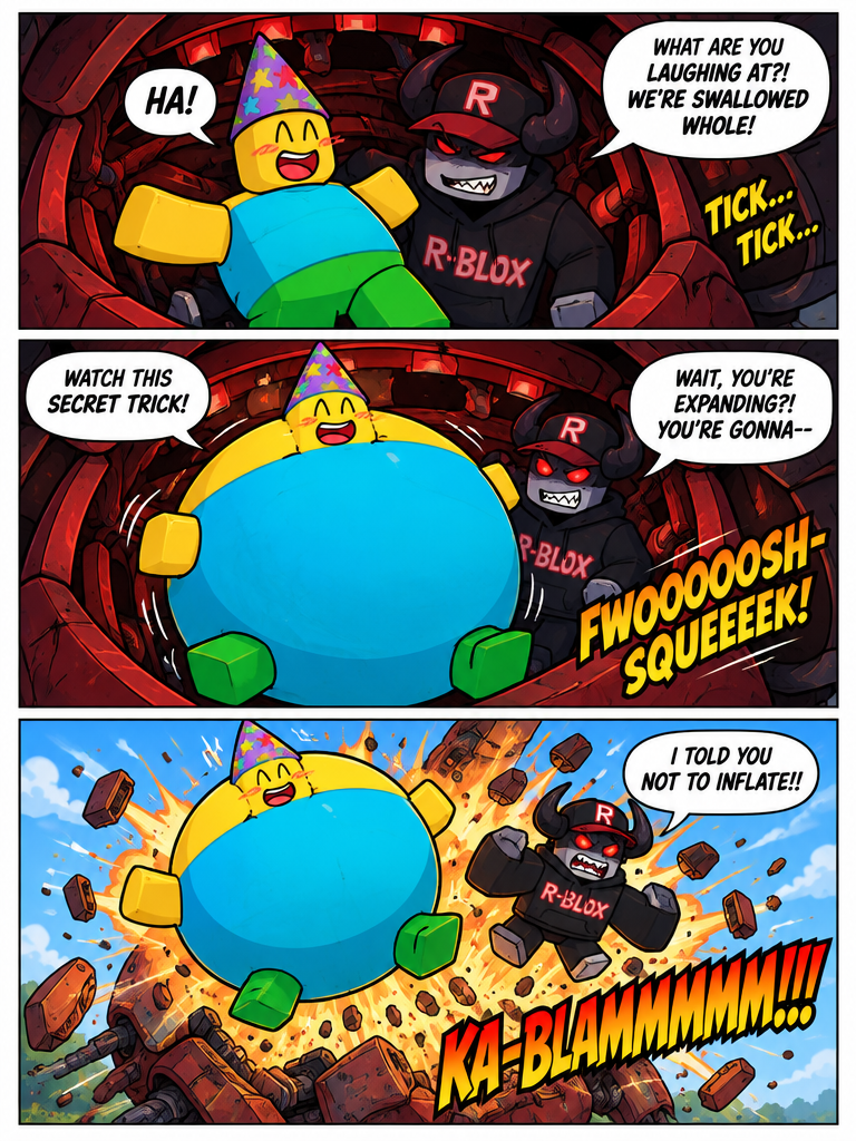 Stomp, Chomp, and Boom (page 3 of 4)