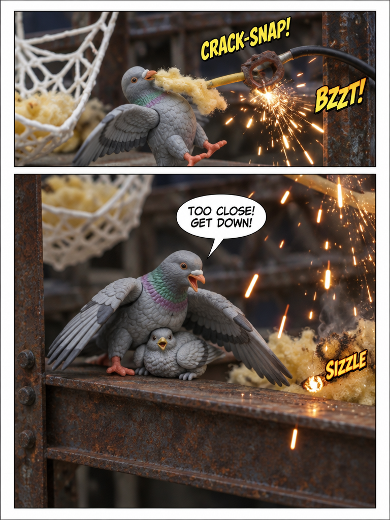 Spider-Man - A Webbed Haven in the Rafters  - Comics Story part 8 (page 3 of 4)