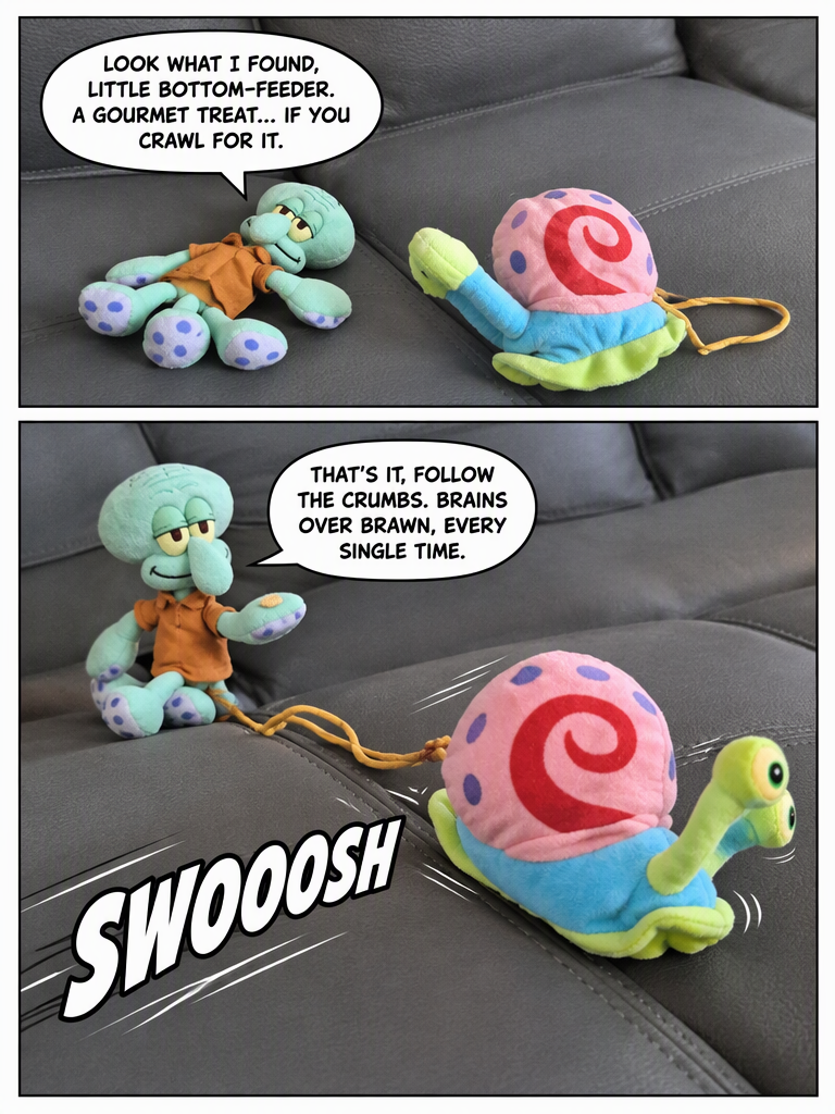 A Reluctant Snail Walk (page 3 of 4)
