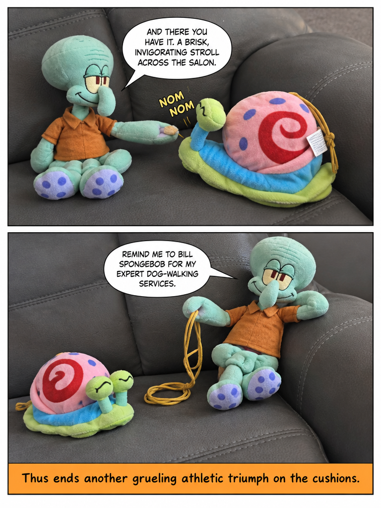 A Reluctant Snail Walk (page 4 of 4)