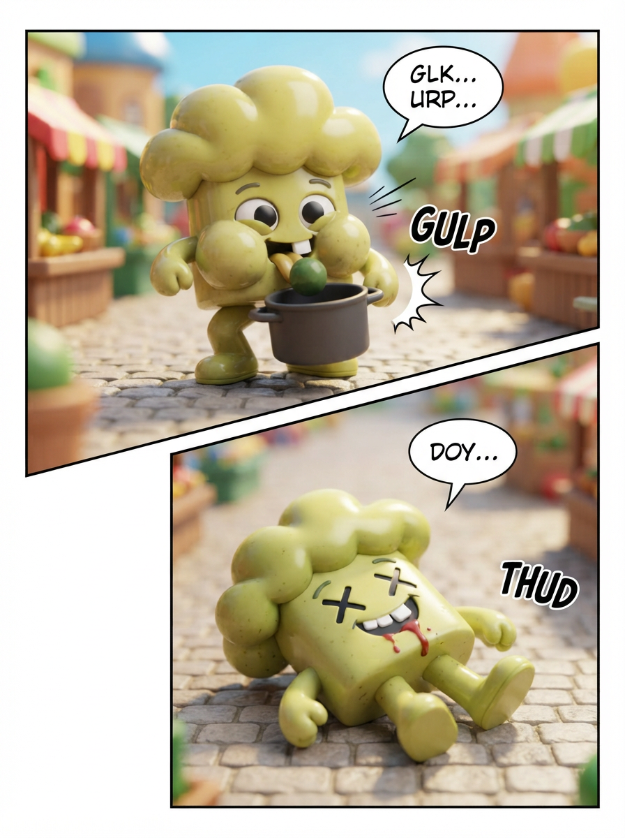 The Infant Broccoli of Veggie Land (page 2 of 4)