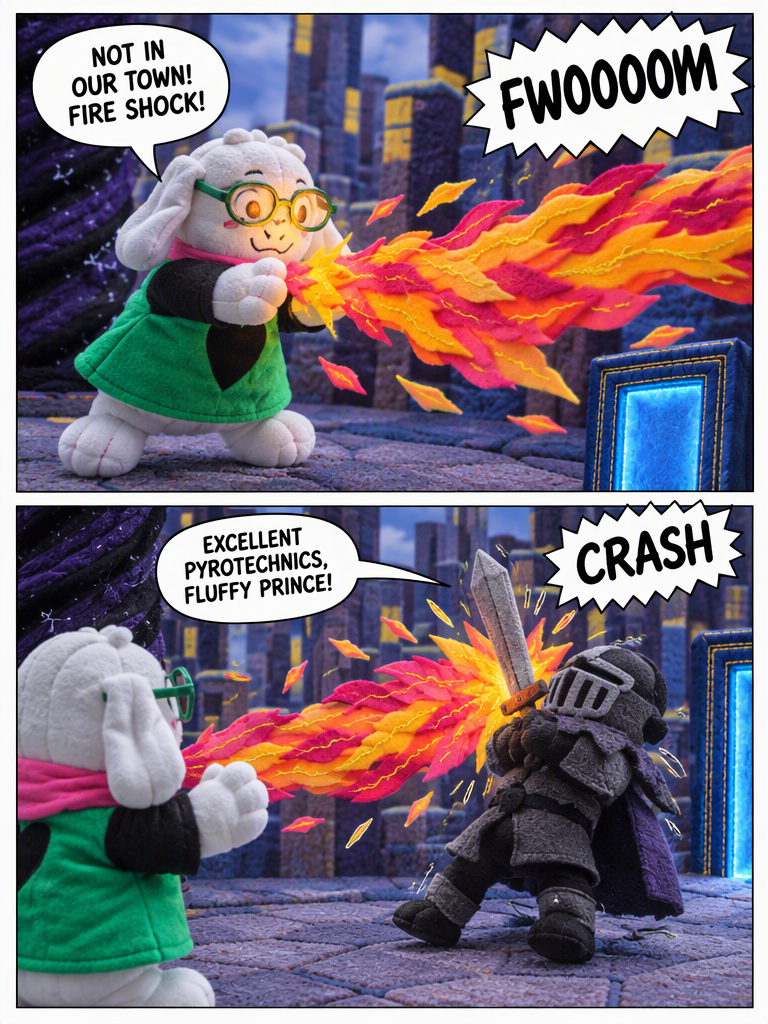 Return to Castle Town/ ralsei tale move ep 8 (page 2 of 4)