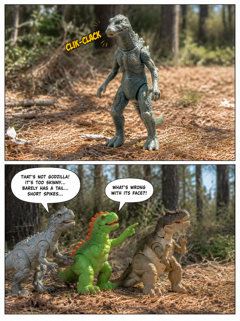 Not Godzilla in the Woods (page 3 of 4)